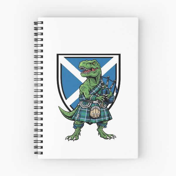 Item preview, Scottish T-Rex Bagpipe Kilt Dinosaur designed and sold by k3rstman1.