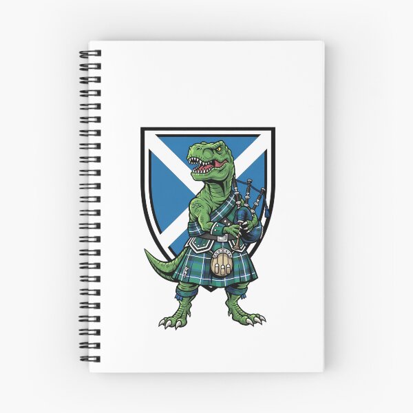 Item preview, Scottish T-Rex Bagpipe Kilt Dinosaur designed and sold by k3rstman1.