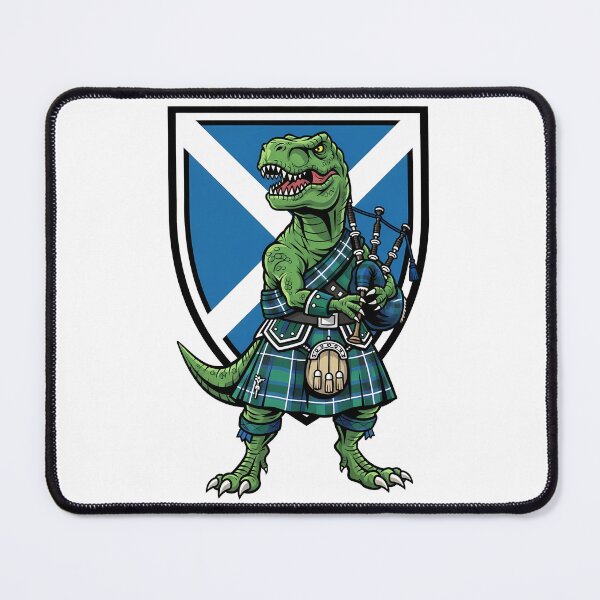 Item preview, Scottish T-Rex Bagpipe Kilt Dinosaur designed and sold by k3rstman1.