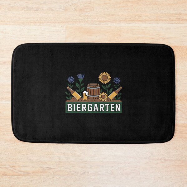 Item preview, Biergarten Sunflowers Cornflowers Octoberfest designed and sold by petrichorsworld.