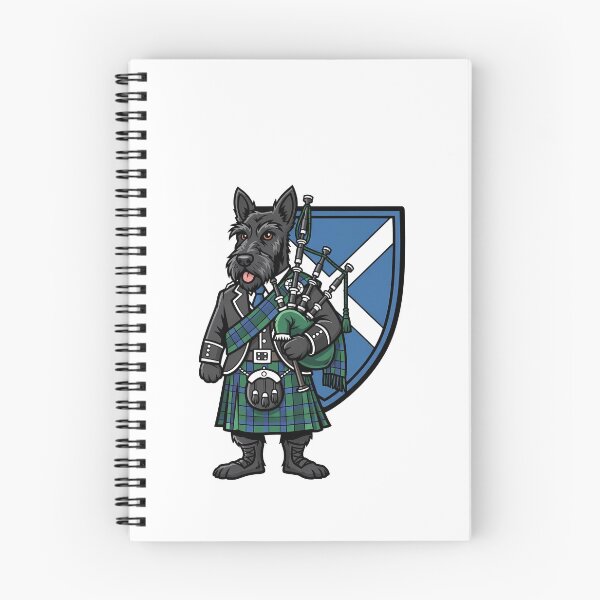 Item preview, Scottish Terrier Bagpipes Kilt Scotland designed and sold by k3rstman1.