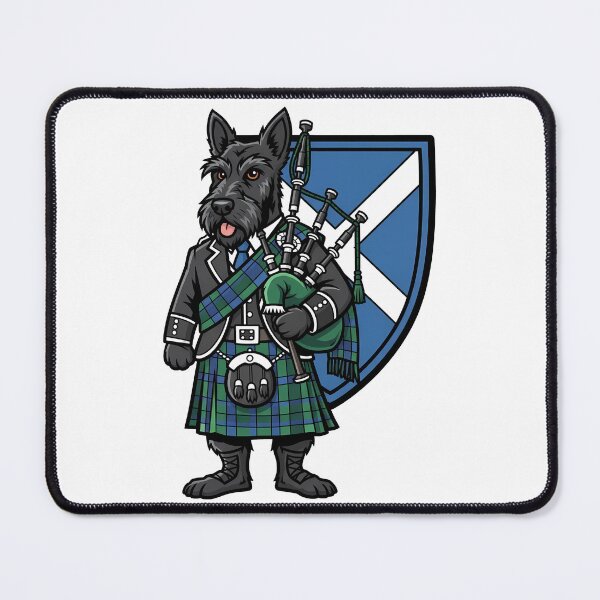 Item preview, Scottish Terrier Bagpipes Kilt Scotland designed and sold by k3rstman1.