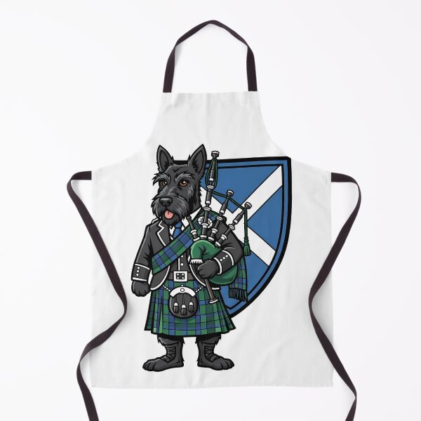 Item preview, Scottish Terrier Bagpipes Kilt Scotland designed and sold by k3rstman1.