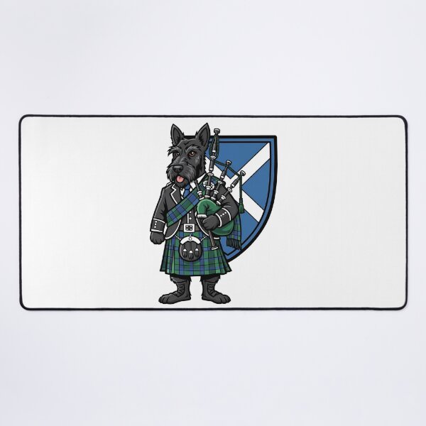 Item preview, Scottish Terrier Bagpipes Kilt Scotland designed and sold by k3rstman1.