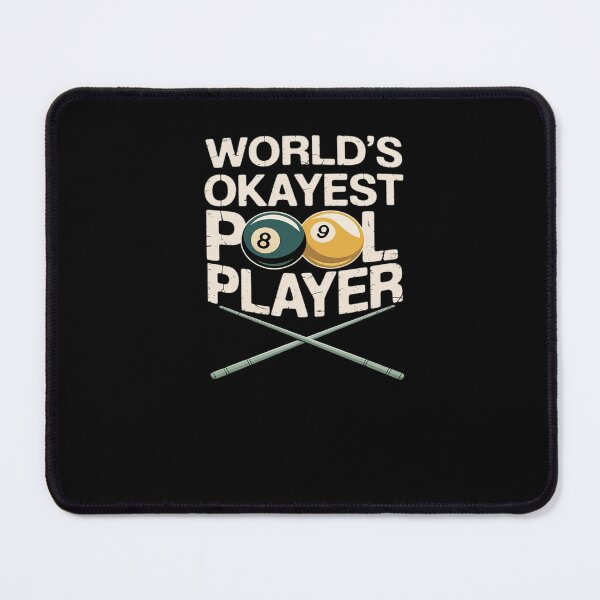 Item preview, World's Okayest Pool Player Funny Billiards designed and sold by HaileyRobel.