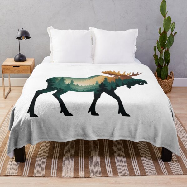 Item preview, Caza de alces, senderismo, acampada al aire libre, bosque designed and sold by Bandikonsalez.
