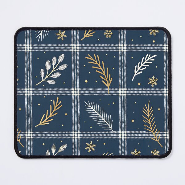 Item preview, Classic Navy Blue Plaid Christmas Wrapping Paper designed and sold by SaicoGN.