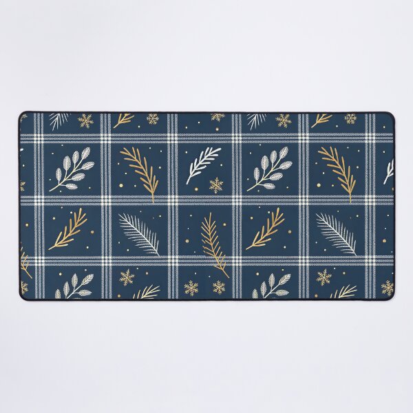 Item preview, Classic Navy Blue Plaid Christmas Wrapping Paper designed and sold by SaicoGN.