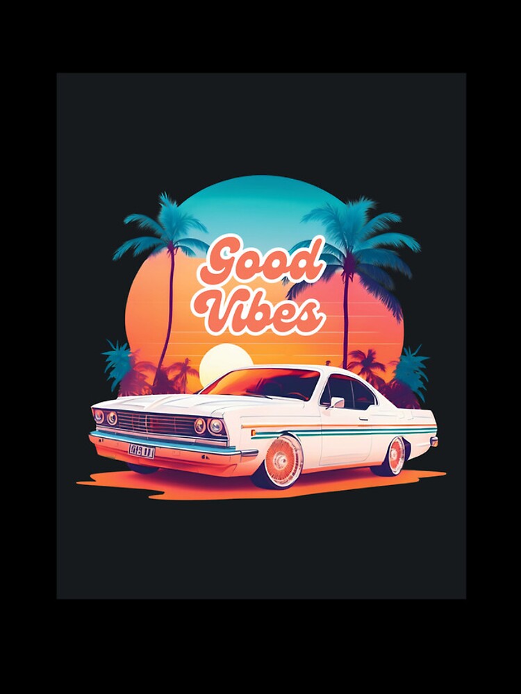 Thumbnail 4 of 4, iPhone Case, Good Vibes Sunset Ride designed and sold by BELEAFCREATIV1.