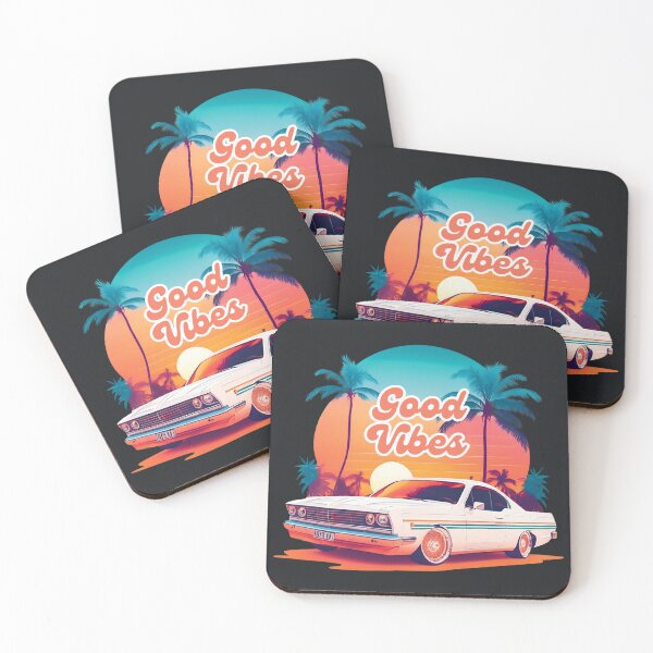 Item preview, Good Vibes Sunset Ride designed and sold by BELEAFCREATIV1.