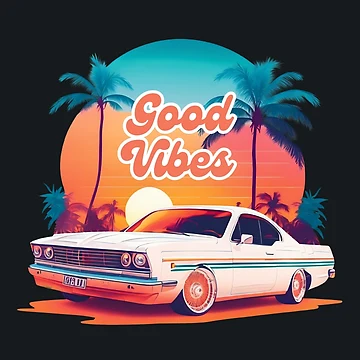 Artwork thumbnail, Good Vibes Sunset Ride by BELEAFCREATIV1