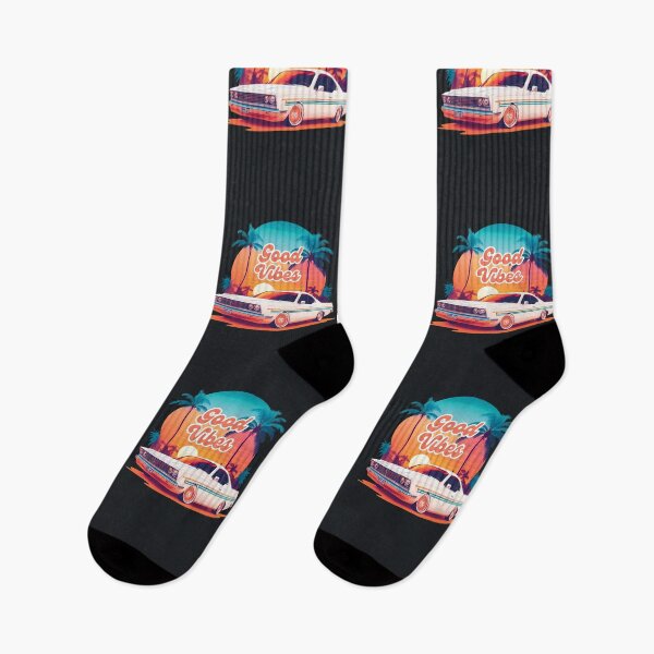 Item preview, Good Vibes Sunset Ride designed and sold by BELEAFCREATIV1.