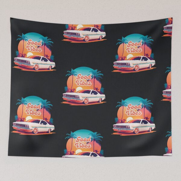 Item preview, Good Vibes Sunset Ride designed and sold by BELEAFCREATIV1.
