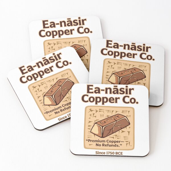 Item preview, Ea-nāsir Copper Tablet Sumerian History designed and sold by k3rstman1.