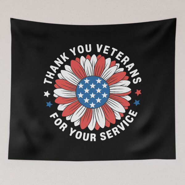 Item preview, Thank You Veterans Sunflower, Military Veterans Day designed and sold by Bandikonsalez.