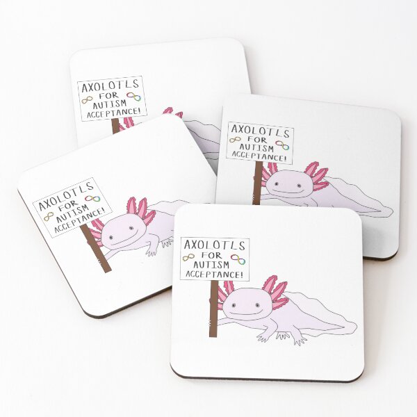 Item preview, Axolotls for Autism acceptance  designed and sold by Lovethatsticks.