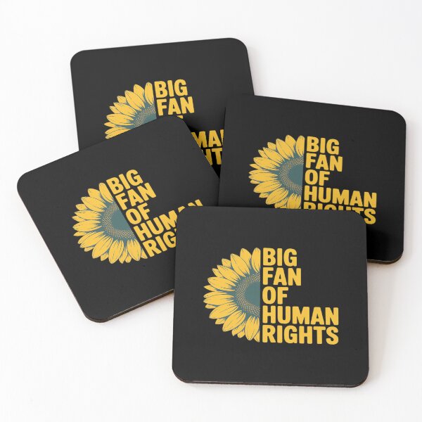 Item preview, Big Fan Of Human Rights Protest Sunflower Floral designed and sold by petrichorsworld.
