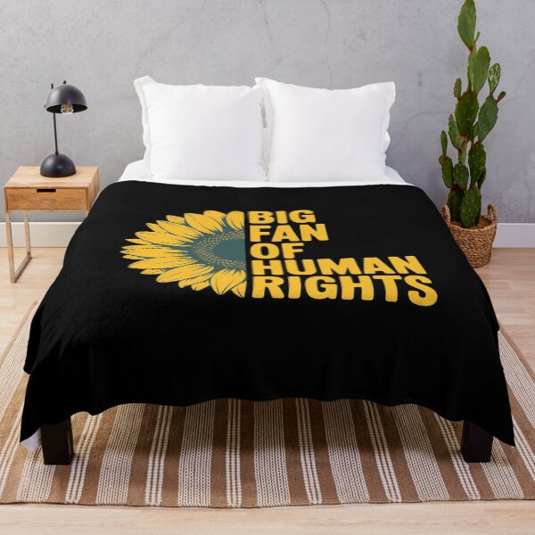 Item preview, Big Fan Of Human Rights Protest Sunflower Floral designed and sold by petrichorsworld.