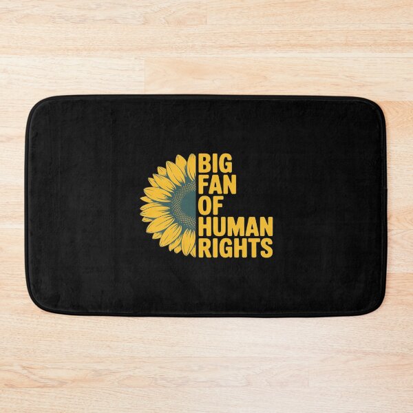 Item preview, Big Fan Of Human Rights Protest Sunflower Floral designed and sold by petrichorsworld.