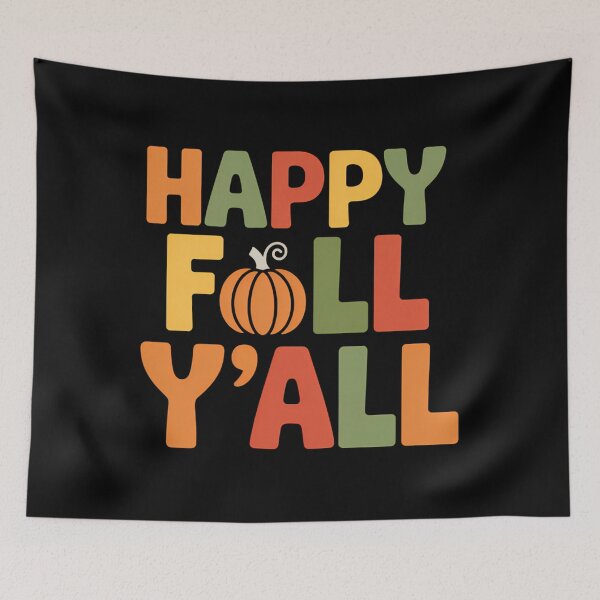 Item preview, Happy Fall Y'All Fun Thanksgiving designed and sold by Bandikonsalez.