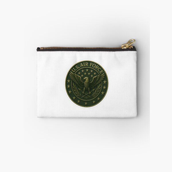 Item preview, 250th Anniversary of the USA - U.S. Air Force – Dark Green & Gold Emblem Sticker designed and sold by Collins Design.