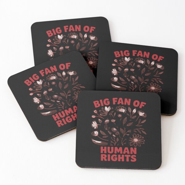 Item preview, Big Fan Of Human Rights, Equality Social Justice designed and sold by petrichorsworld.