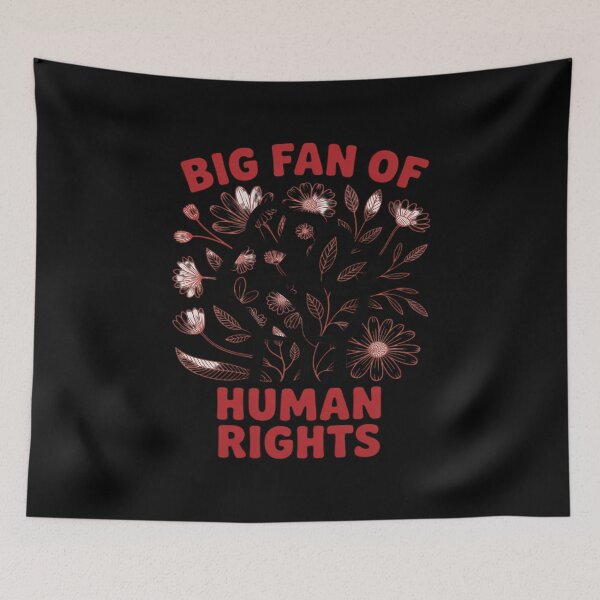 Item preview, Big Fan Of Human Rights, Equality Social Justice designed and sold by petrichorsworld.