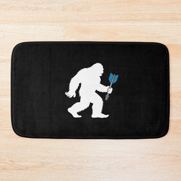 Item preview, Bigfoot Darts Player Dartsmith Sasquatch Dartist designed and sold by petrichorsworld.
