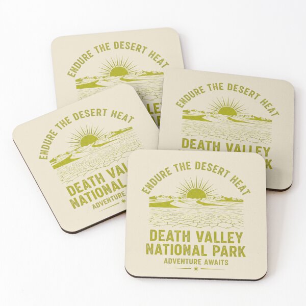 Item preview, VINTAGE DEATH VALLEY NATIONAL PARK ADVENTURE AWAITS Endure the Desert Heat designed and sold by justyna-s28.