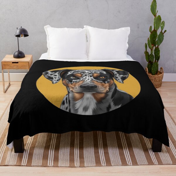 Item preview, Catahoula Leopard Dog Heterochromia Art designed and sold by k3rstman1.