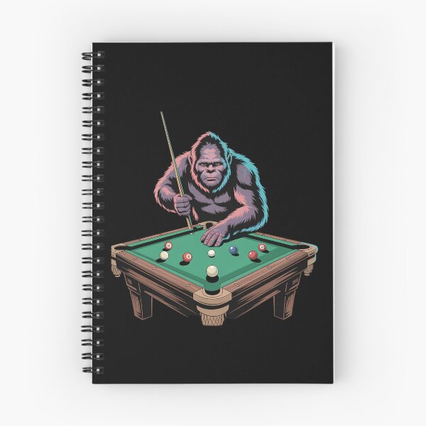 Artikelvorschau, Bigfoot Sasquatch Billard Poolspieler entworfen und verkauft von KingsLife1994.