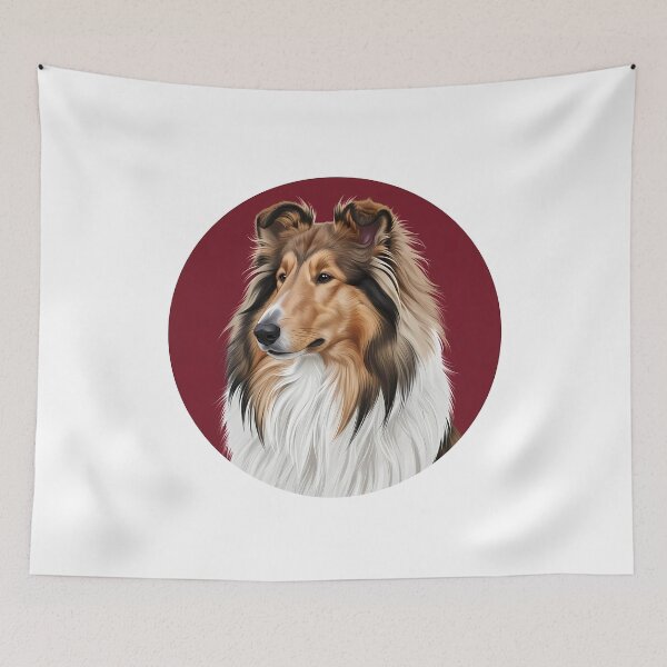 Item preview, Collie Dog Portrait Pet Animal Art designed and sold by k3rstman1.