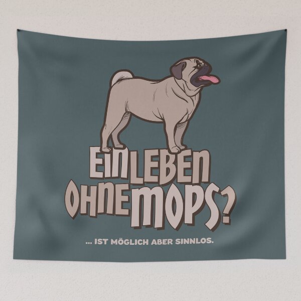 Item preview, A life without a pug is possible but meaningless designed and sold by KunstStoff.