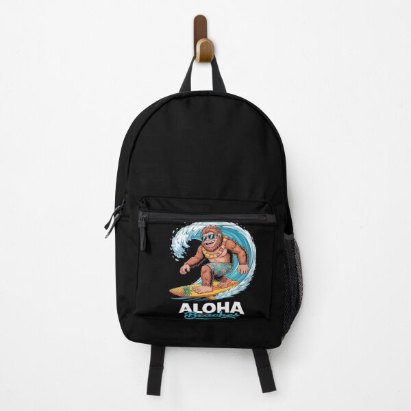 Item preview, Bigfoot Surfer Sasquatch Hawaii Beach Aloha Beaches designed and sold by KingsLife1994.