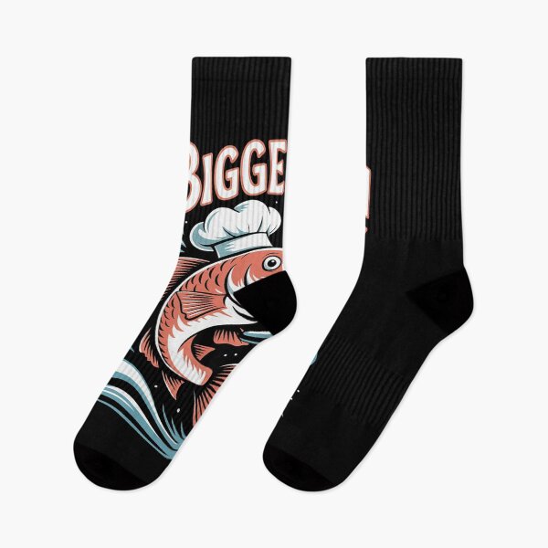 Item preview, Bigger Fish to Fry Funny Salmon Chef designed and sold by KingsLife1994.