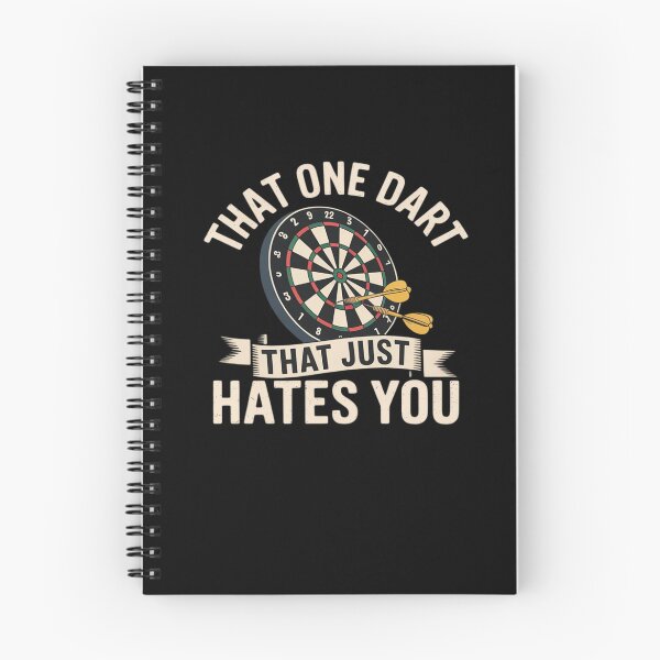 Item preview, That One Dart That Just Hates You Funny Darts Problems Black Modern Sports designed and sold by FranzFriesen.