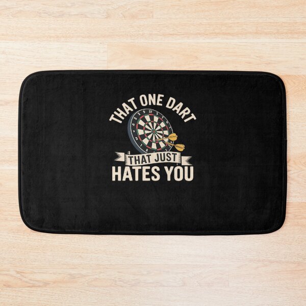 Item preview, That One Dart That Just Hates You Funny Darts Problems Black Modern Sports designed and sold by FranzFriesen.
