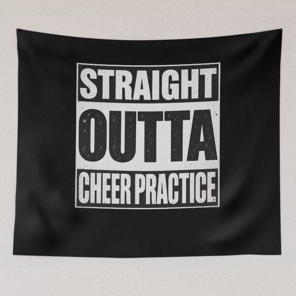 Item preview, Straight Outta Cheer Practice Shirt Cheerleader Cheerleading designed and sold by HaileyRobel.