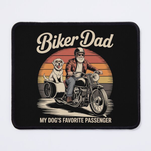 Item preview, Biker Dad My Dog’s Favorite Passenger designed and sold by KingsLife1994.