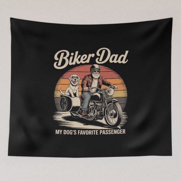 Item preview, Biker Dad My Dog’s Favorite Passenger designed and sold by KingsLife1994.
