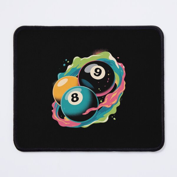Item preview, Billiards Pool Player 8 Ball 9 Ball Paint Art Billiard Balls designed and sold by KingsLife1994.