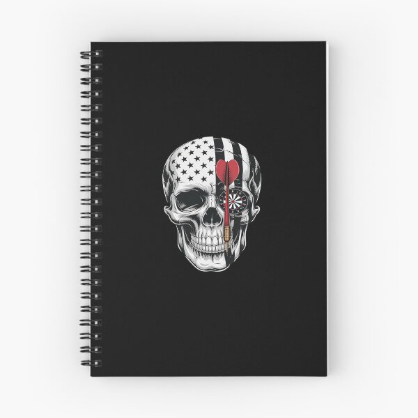 Item preview, Skull American Flag Darts Board Throwing Sports Player designed and sold by khorbiasieno.