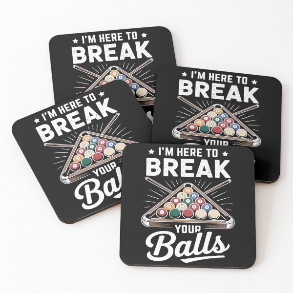 Item preview, Billiards Pool Player Here to Break Your Balls designed and sold by KingsLife1994.