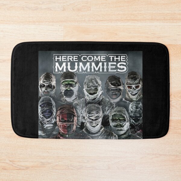 Item preview, The Mummies – Spooky Funk Band Aesthetic Art Print designed and sold by donestufosaf.