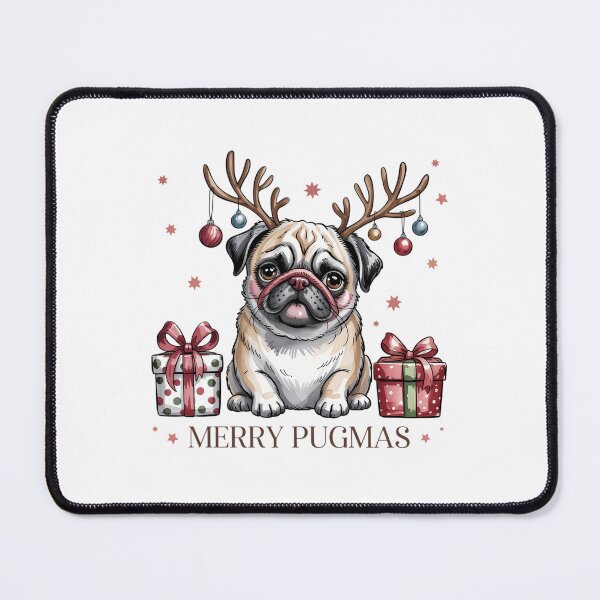 Item preview, Merry Pugmas Cute Christmas Pug designed and sold by Bandikonsalez.