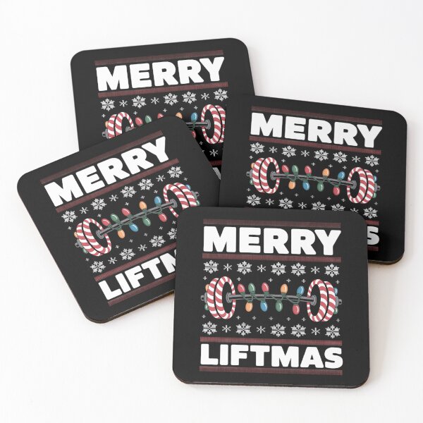 Item preview, Merry Liftmas Funny Christmas Gym Workout Fitness designed and sold by Bandikonsalez.