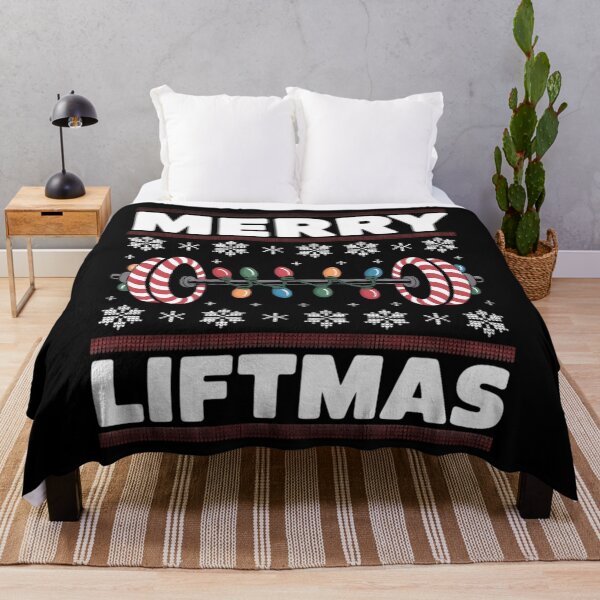 Item preview, Merry Liftmas Funny Christmas Gym Workout Fitness designed and sold by Bandikonsalez.