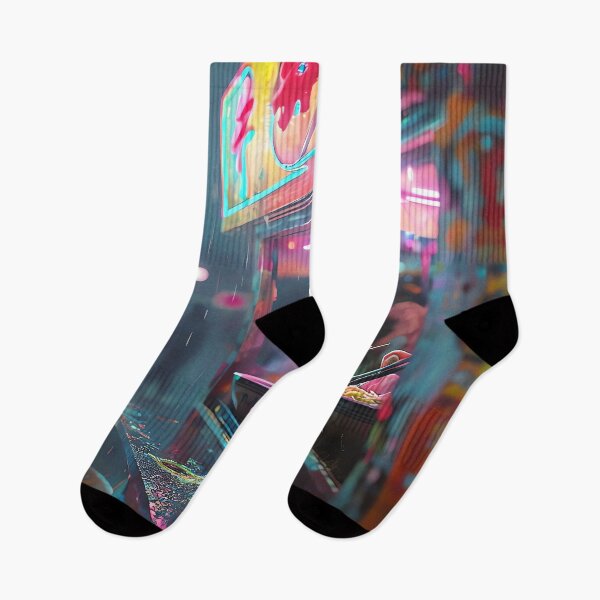 Item preview, Neon Noodle Nights designed and sold by ONYX Pixee.