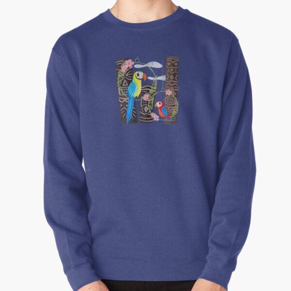Squeaky Beakies With Freaky Tikis Pullover Sweatshirt