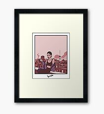 BAGHDAD SUN Framed Print
